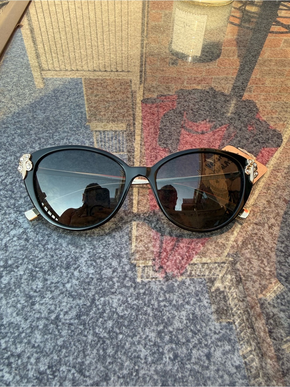 Versace Baraccomania Cat Eye Sunglasses